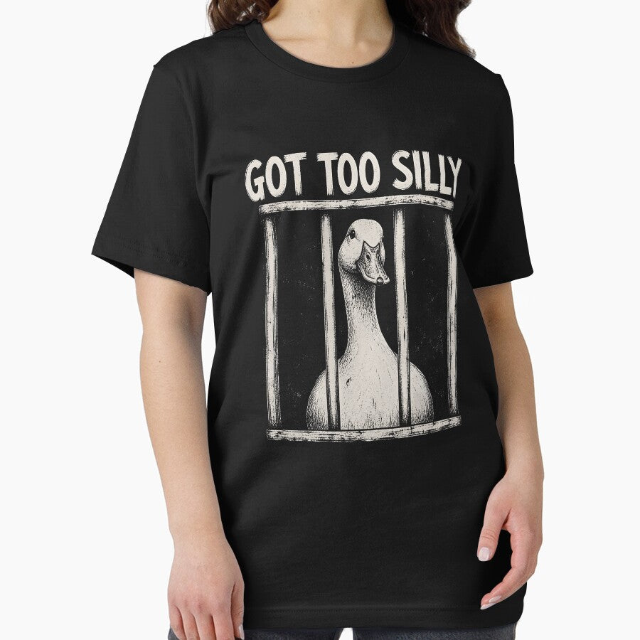 Got Too Silly Funny Goose by zoes-ink