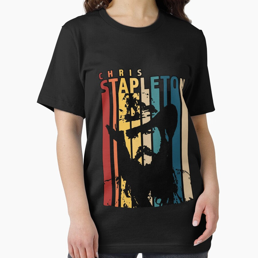 Chris Stapleton Retro Vintage T-Shirt by jadonz