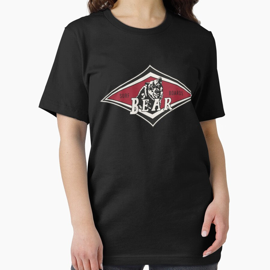 Vintage Surfing Bear Big Wednesday cult Surfboard surf logo diamond retro by MichelleCul