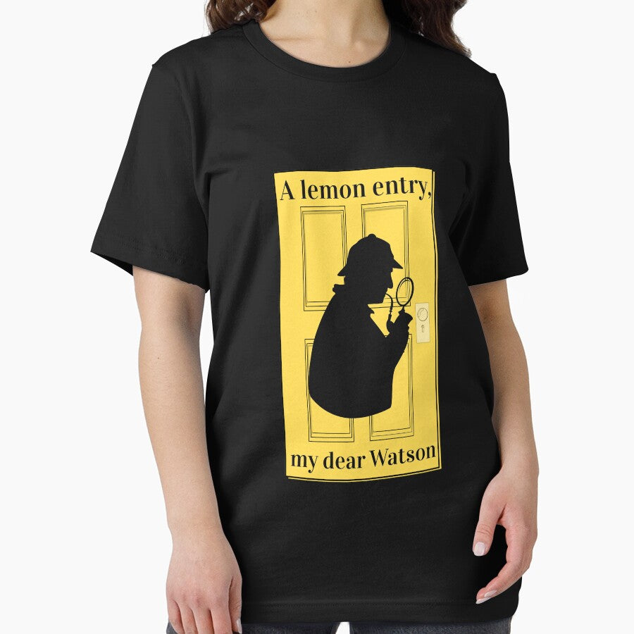 Sherlock Holmes, A Lemon Entry Watson, Funny Pun Gift Long Sleeve T-Shirt by soapeselvi