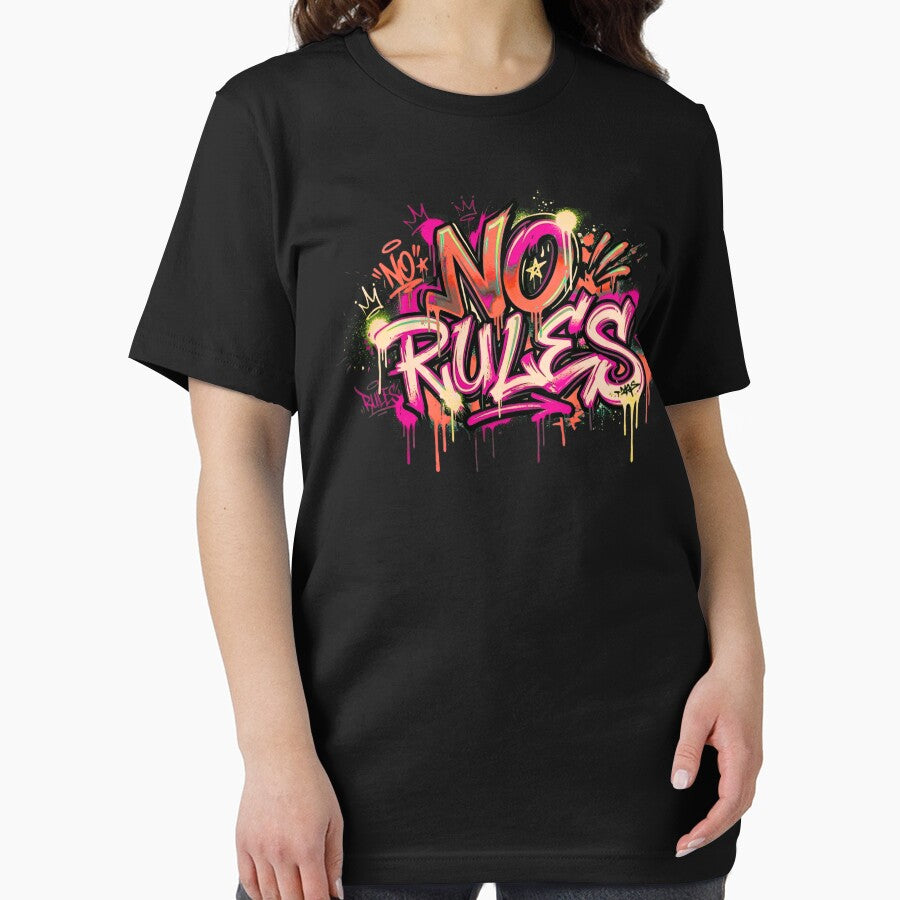 No Rules - Hip Hop Graffiti Style by typoinspired