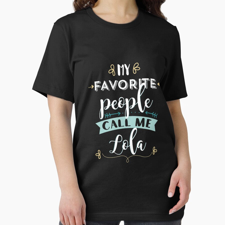 My Favorite People Call Me Lola Women Long Sleeve Shirt Gift by hinettiker