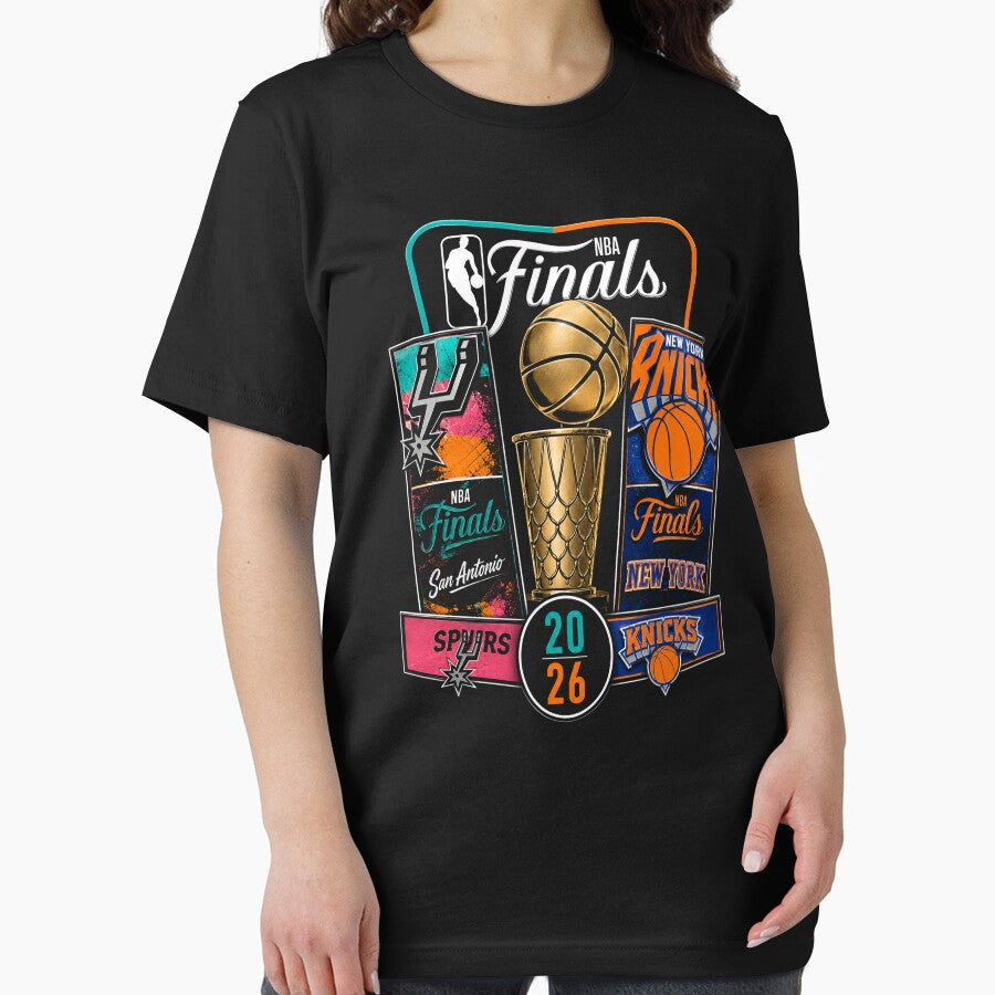 Stadium Essentials Knicks vs Spurs Finals 2026 Match Up by PinkiesArts