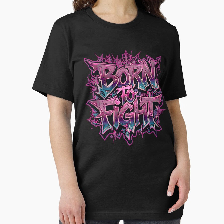 Born to Fight – Urban Graffiti Art by typoinspired