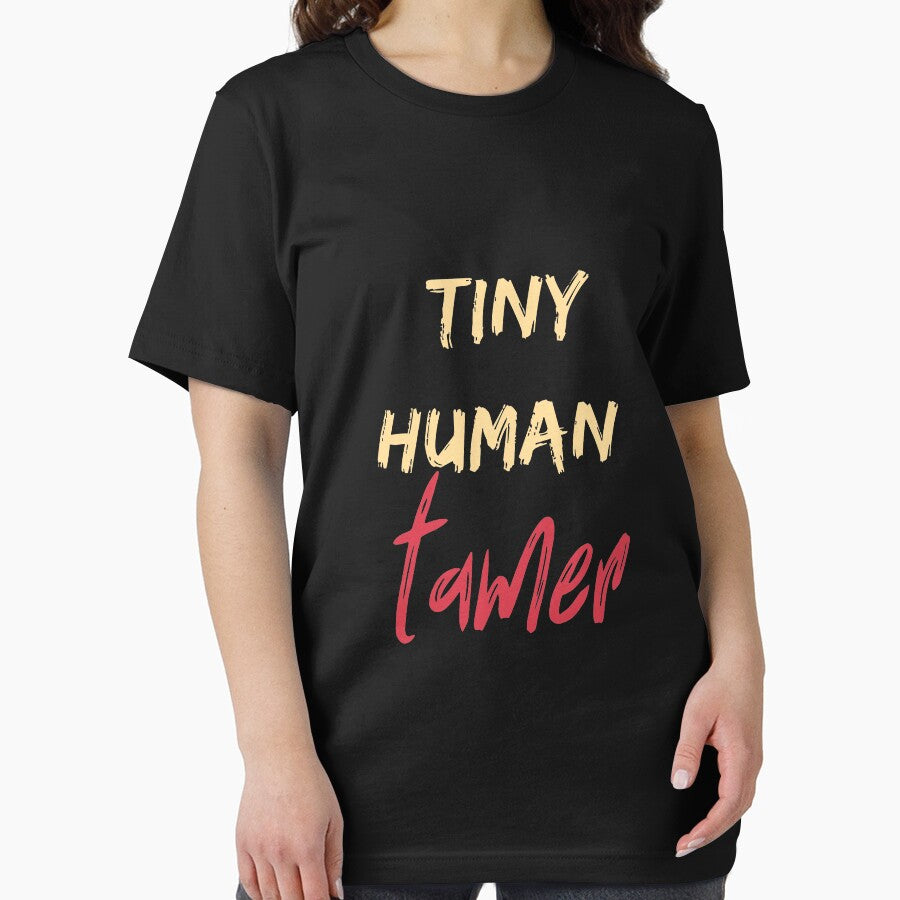 Tiny Human Tamer Slim Fit T-Shirt by Oussamamehenni