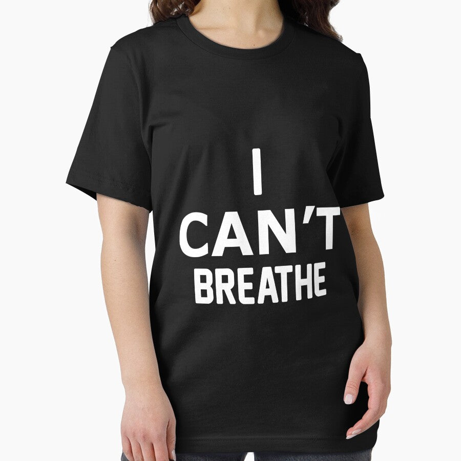 I CAN'T BREATHE Slim Fit T-Shirt by ART ilo