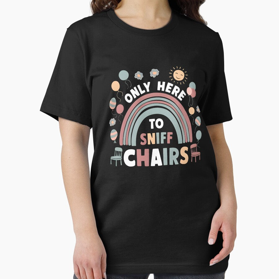 Only Here to Sniff Chairs Funny by HeadTurningArt