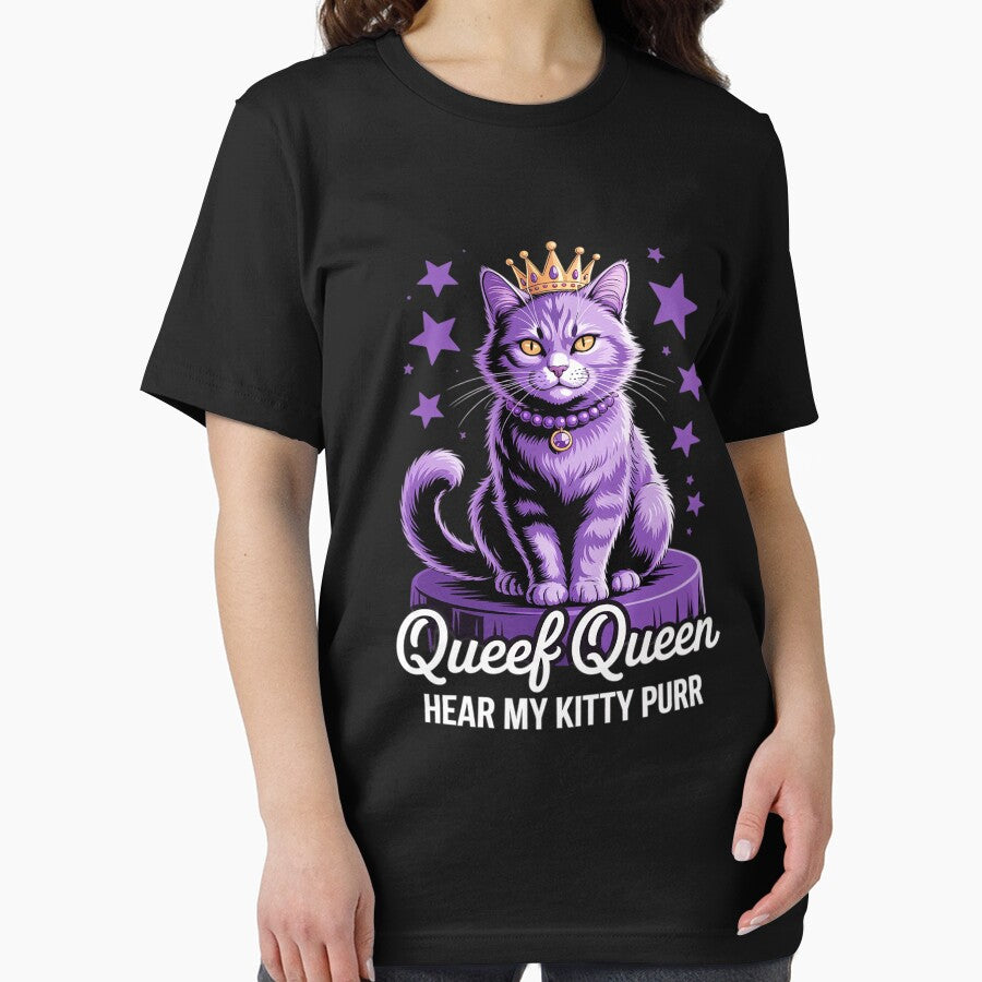 Funny Queef Queen Cat Inappropriate Dirty Adult Humor Jokes by KingsLife1994