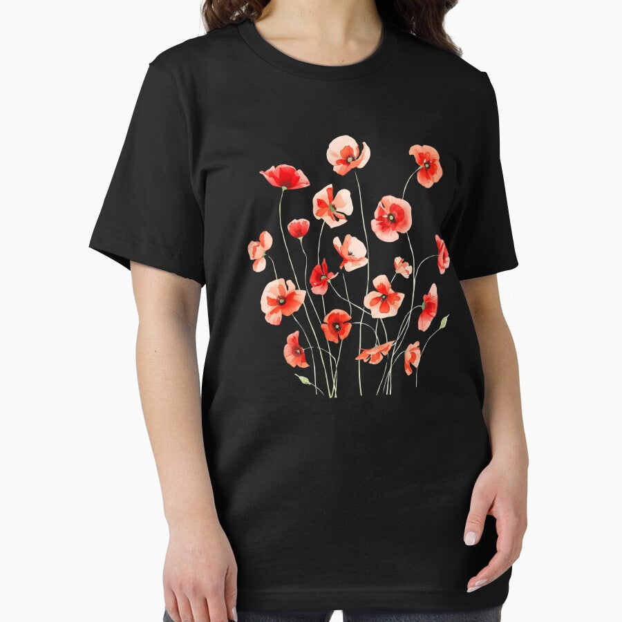 Bouquet of small red poppies by uunaa