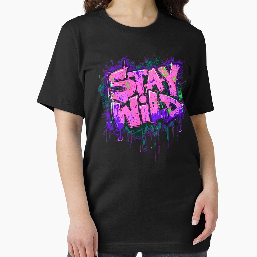 Stay Wild – Trendy Urban Street Style Design by typoinspired