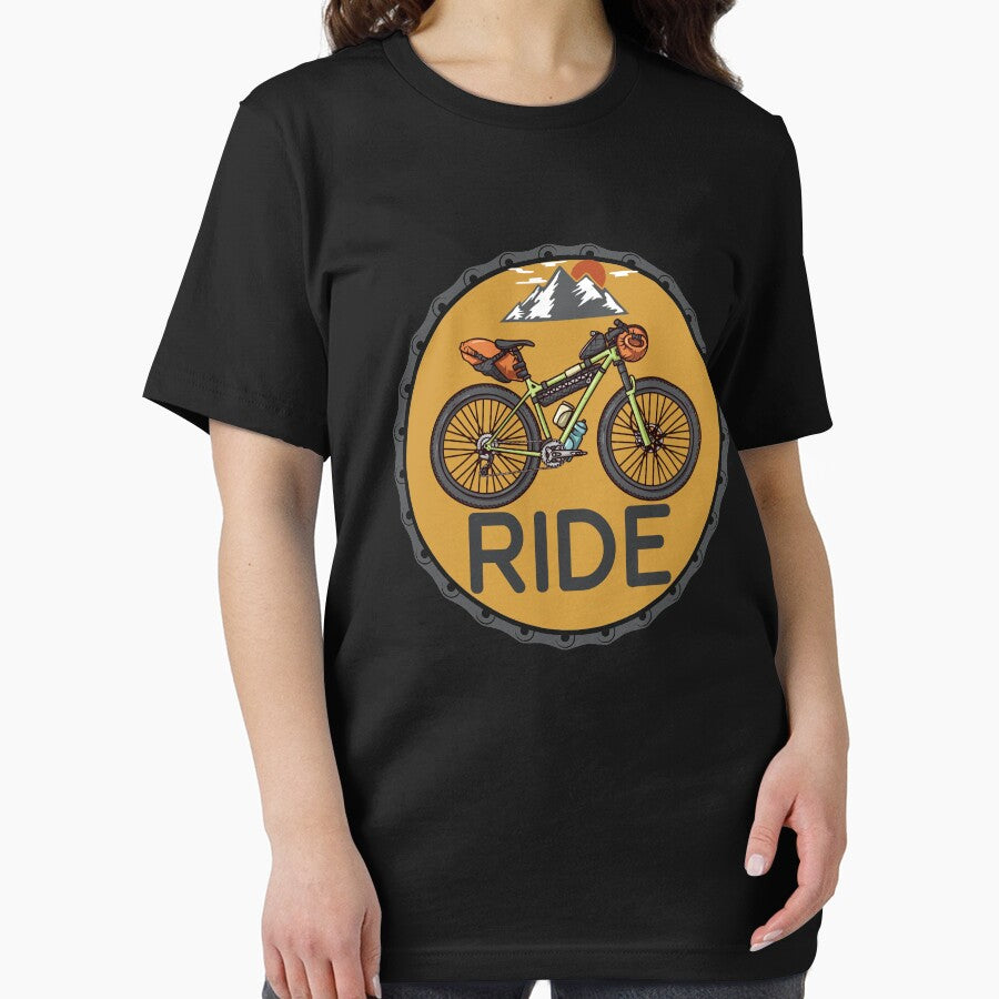Mountain Bike MTB T Shirt - TRAIL Mountain Bike by IyadBro