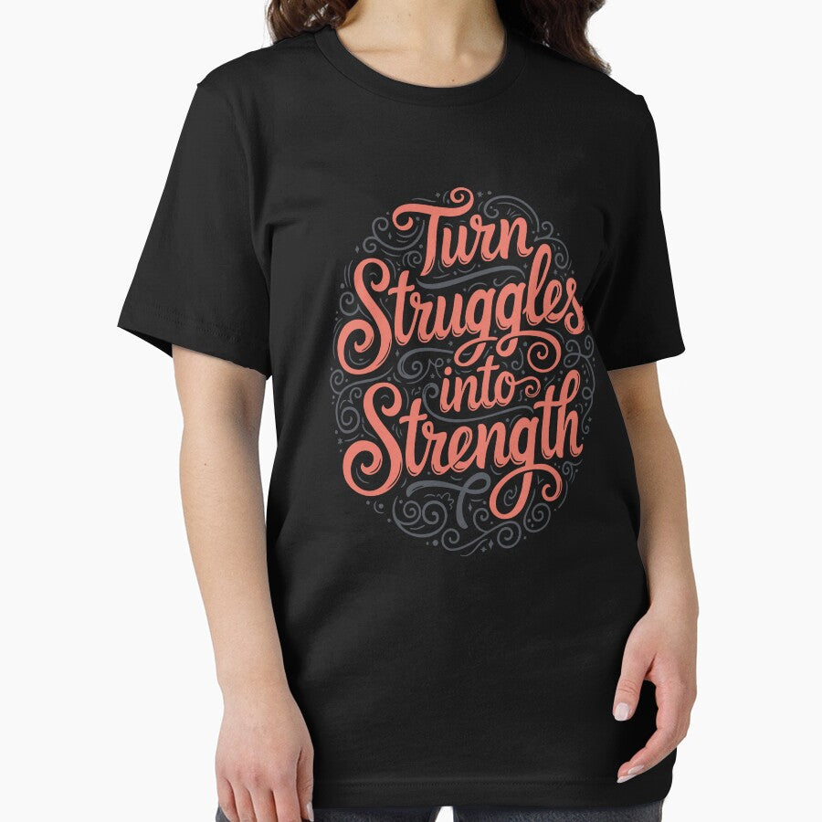Turn Struggles Into Strength – Motivational Typography by Changing Room