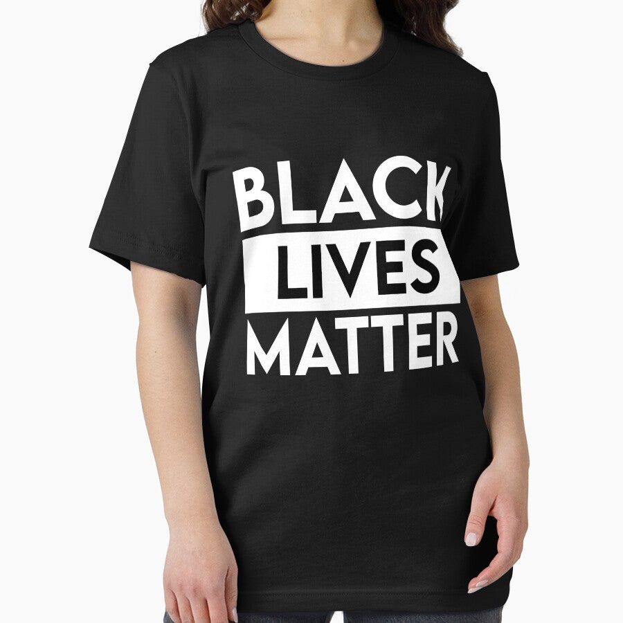 Black lives Matter Slim Fit T-Shirt by ART ilo