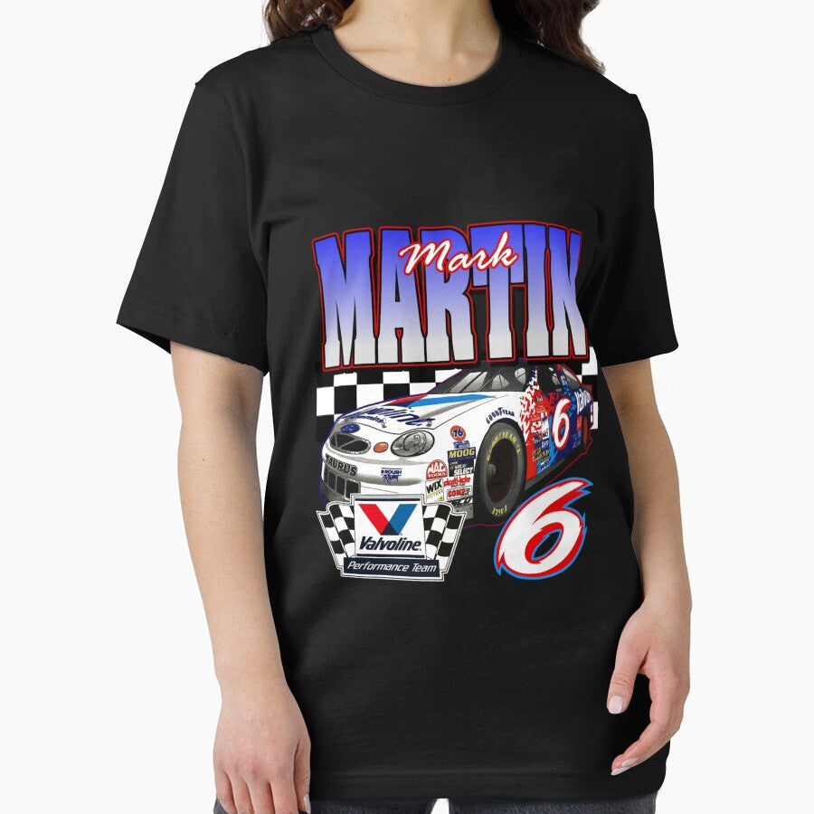 Mark Martin Retro Nascar Design by SAMUCISSELL