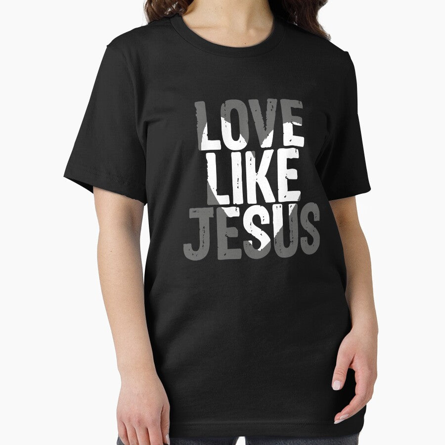 Love like Jesus / Quote / Black and White by Yuzik