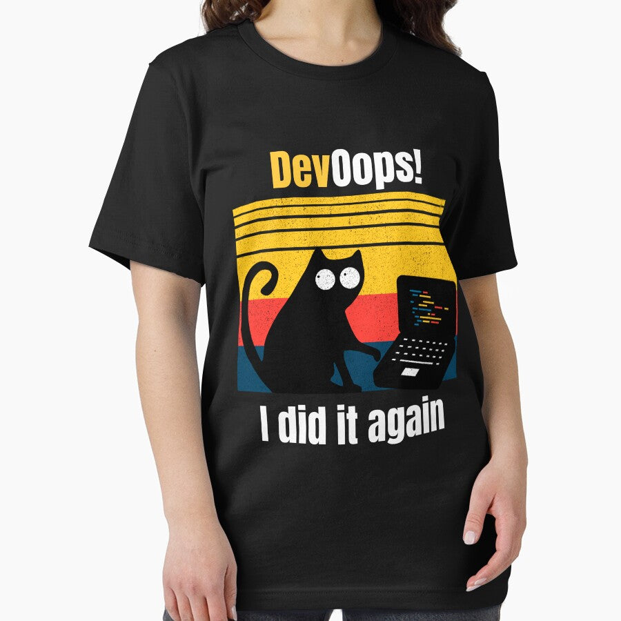 DevOops I did it again IT cat devops engineer retro by sashashuba