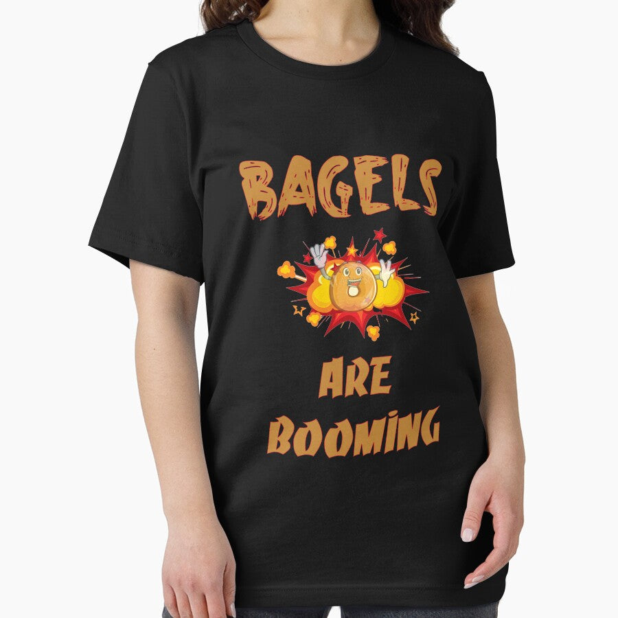 Bagels Are Booming Slim Fit T-Shirt by Yagami1