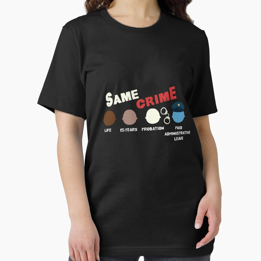 Same Crime Slim Fit T-Shirt by Dogs Geeky⭐⭐⭐⭐⭐