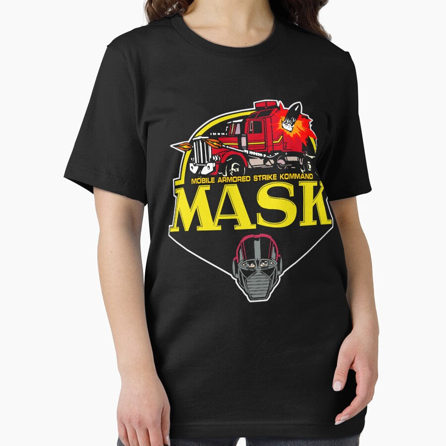 MASK Mobile Armored Strike Kommand Retro 80's Cartoon by Realmendesign