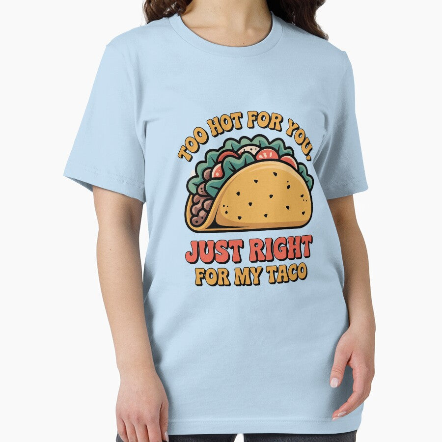 Cute Taco Cartoon – Funny Taco Quote for Food Lovers by Verycutethings