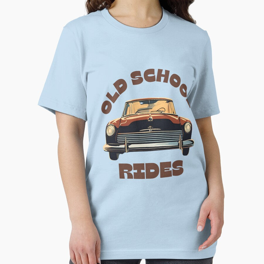 Old School Rides | Classic Car Graphic Design | Retro Vintage Style for Men & Women | Casual Gift for Car Enthusiasts | by shyktrend