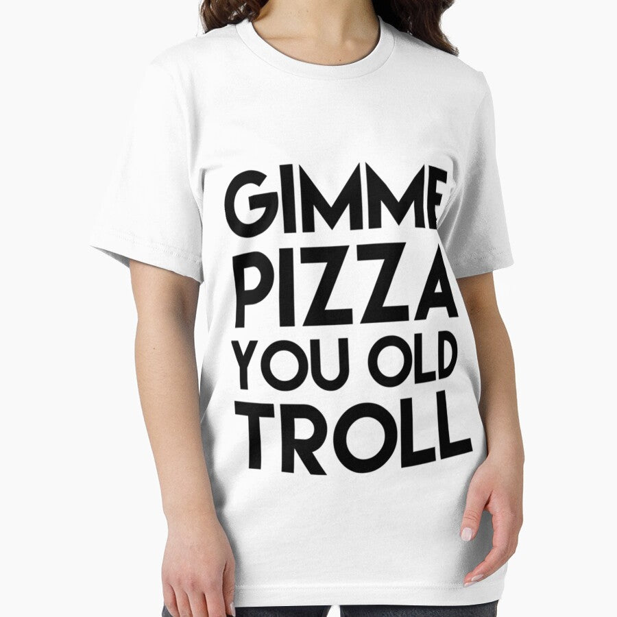 Gimme Pizza You Old Troll Premium by pezesdadssi9