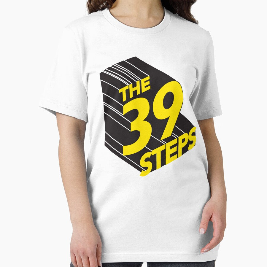 Vintage 39 steps title by GuitarManArts