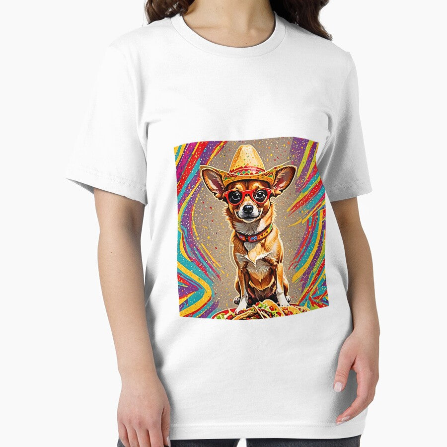 Rainbow Yo Quiero Taco Bell Chihuahua Dog taco bell by Earth Nature Creations