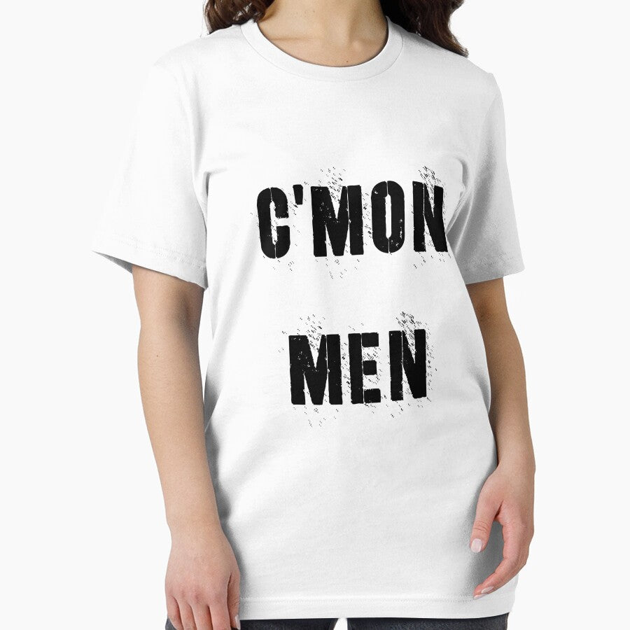 Cmon Man - Funny Football Essential T-Shirt Ultra Soft Men Women Unisex Cotton T Shirt, Crew Neck Short Sleeve Adult Tee by Midouguechi