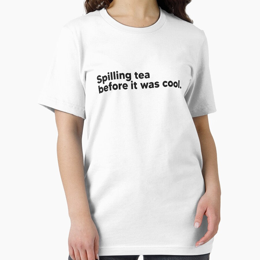 Spilling tea before it was cool by Lateef Prints