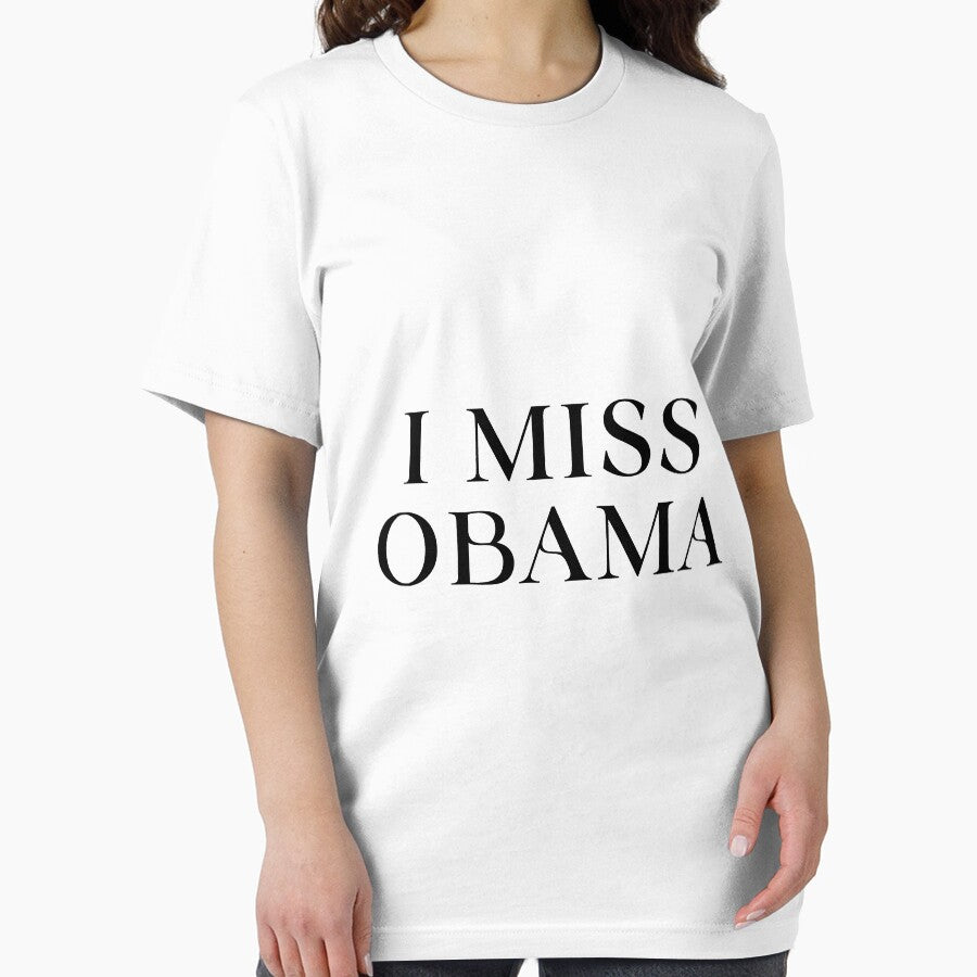 I Miss Obama Slim Fit T-Shirt by Elkaissi3