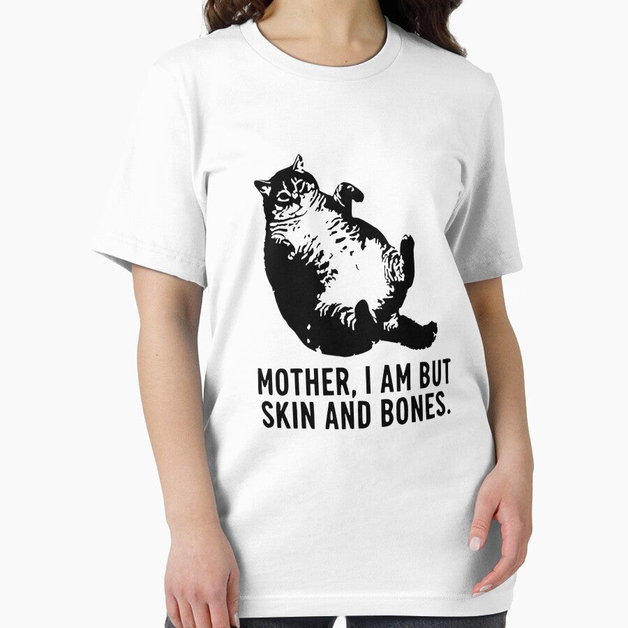 Mother I Am But Skin and Bones Funny Fat Cat Meme by Torionrad