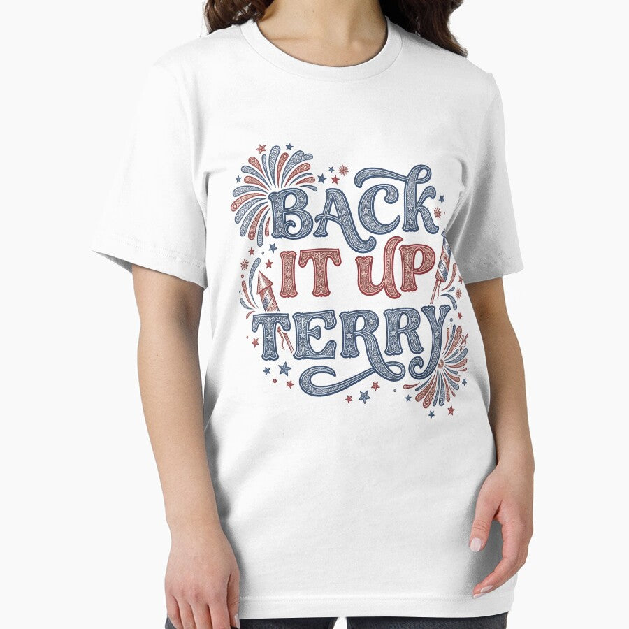 Back it Up Terry Put It in Reverse July 4th Fireworks Terry by THREE LITTLE BEANS
