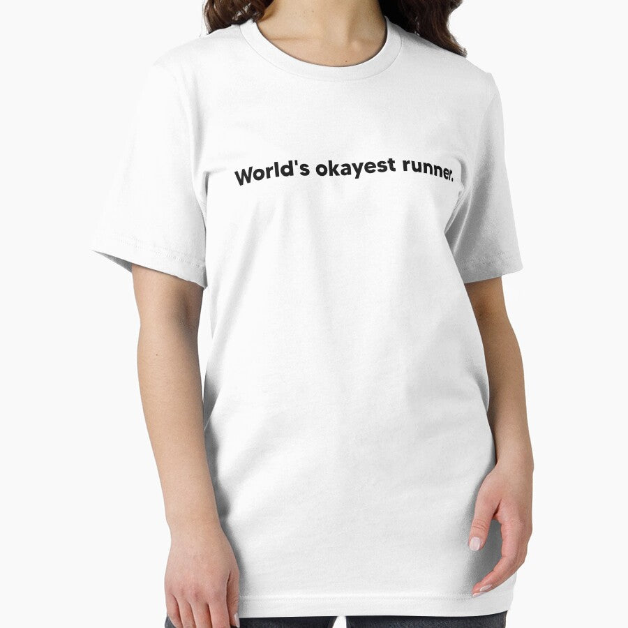 Worlds okayest runner by Lateef Prints