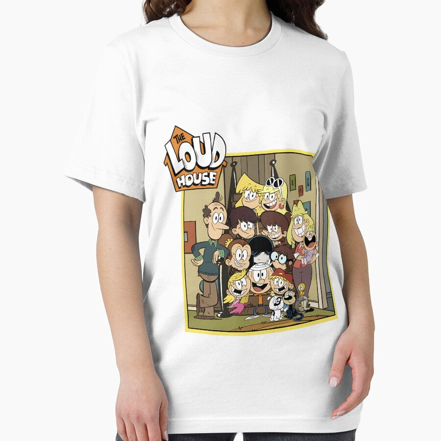 Busy House Family Big Cartoon Funny in Vintage by CheekyViviana