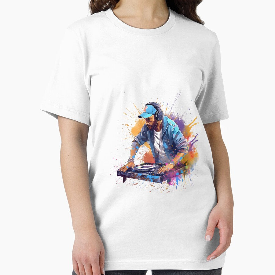 Fashion DJs in Vibrant Graffiti Art by NegarinFashions