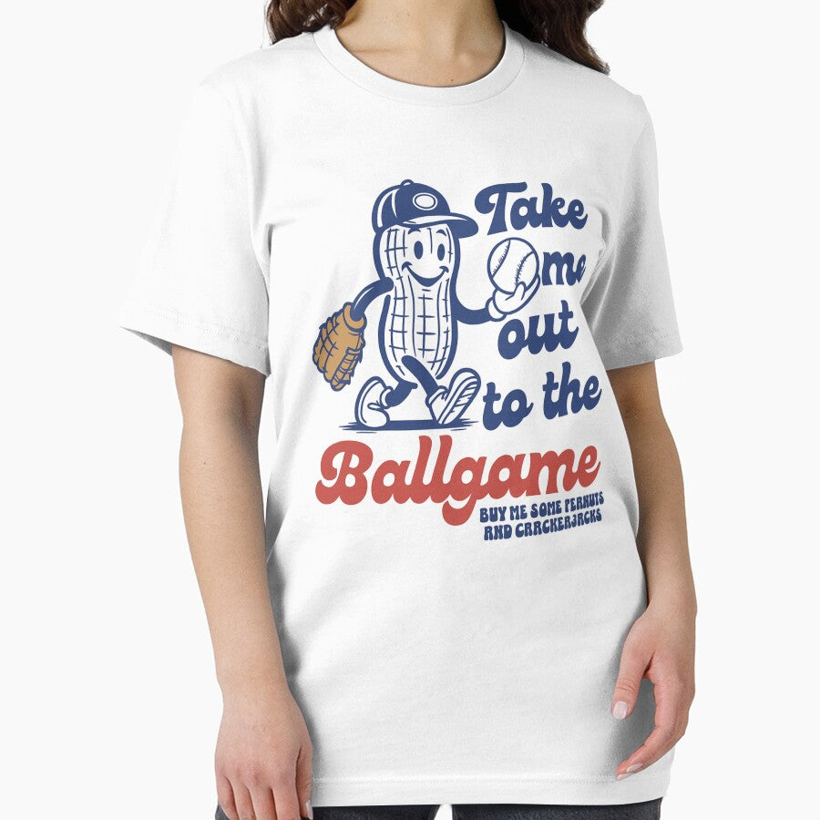 Baseball Game Day, Take Me Out To The Ballgame, Vintage Sports Baseball, Retro Summer by toongstudio