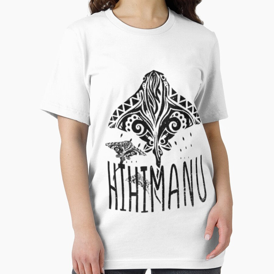 Hawaiian Hihimanu T Shirt by Karim Hasraoui