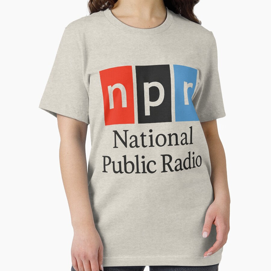 National Public Radio Classic Logo Tee by KrystynaWolf