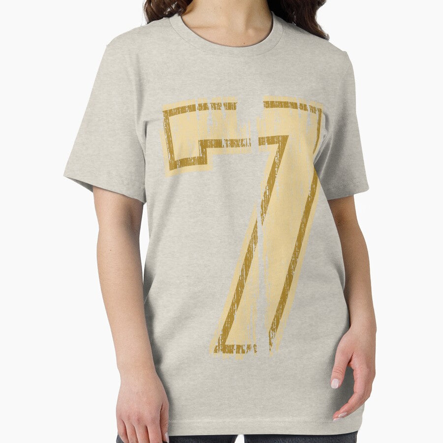 Vintage Distressed Sports Number 7 by adamcampen