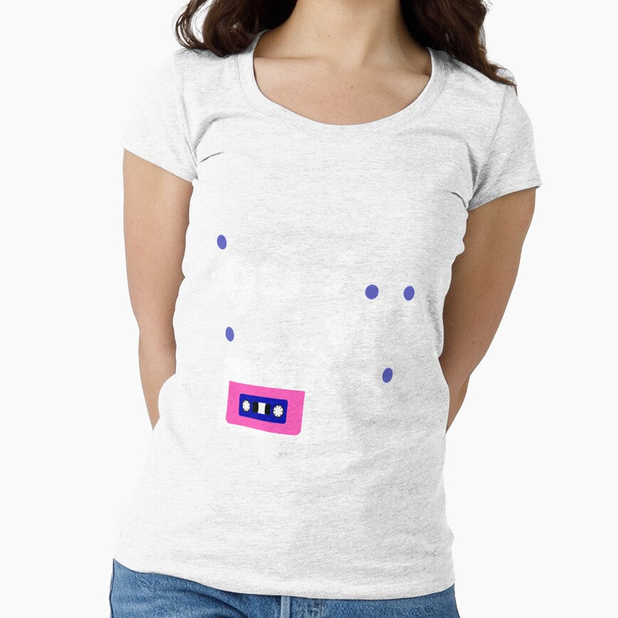 90'S Cassette Retro T Shirt by antuanequnisha
