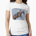 Jump For It! Horse T-Shirt by Patricia Barmatz