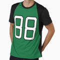Fan Inspiration Jersey Rugball Red saxons, Dan Brad by XeRose