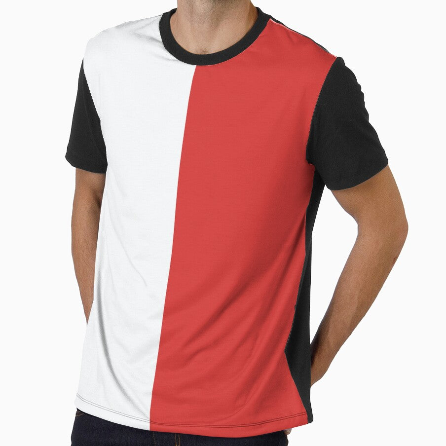 White and Persian Red Solid Color by PabloPatterns