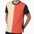 Beige and Burnt Orange Solid Color by PabloPatterns