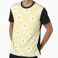 Cute and Simple Flower (Yellow Background) by KharaFox Design