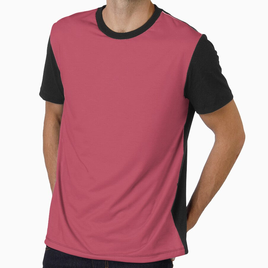 Dark salmon pink by Rachel the Artist
