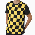 Black and Yellow Checkered by starrylite