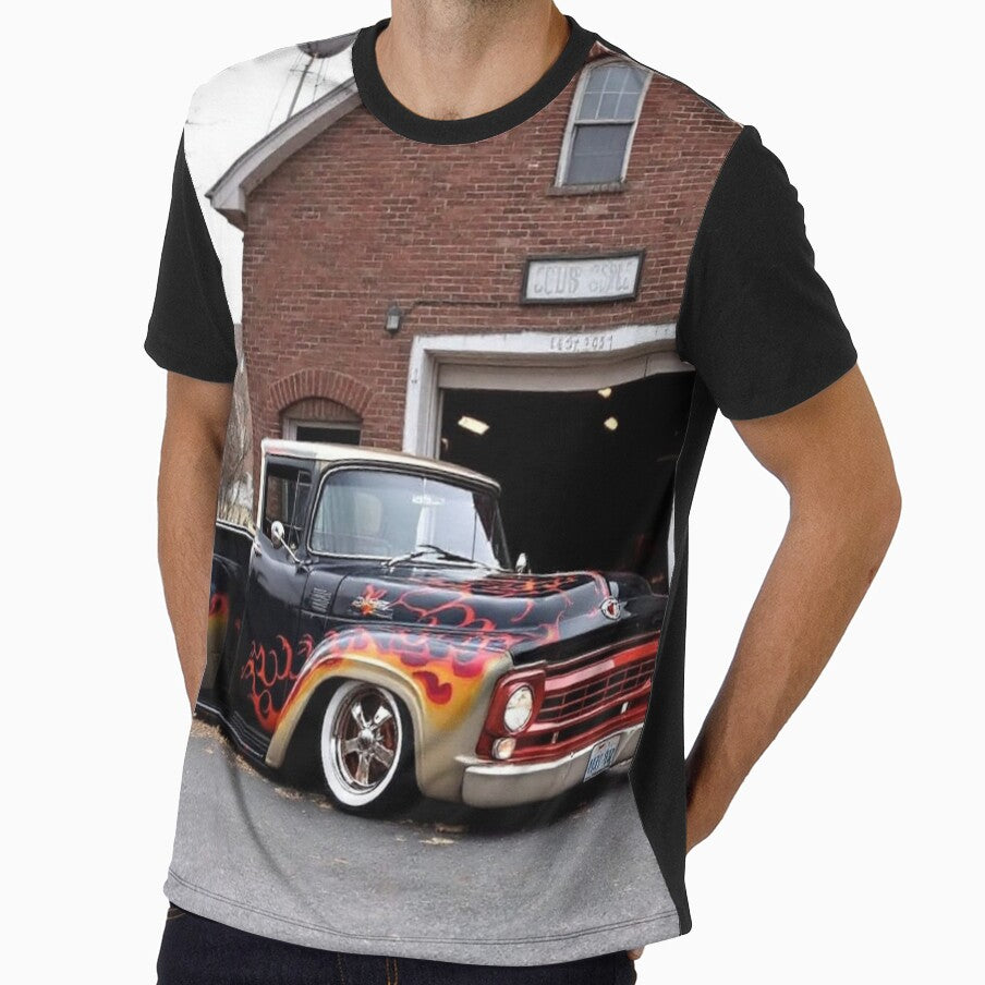 old ford in front of garage by Legacydesignandcreations