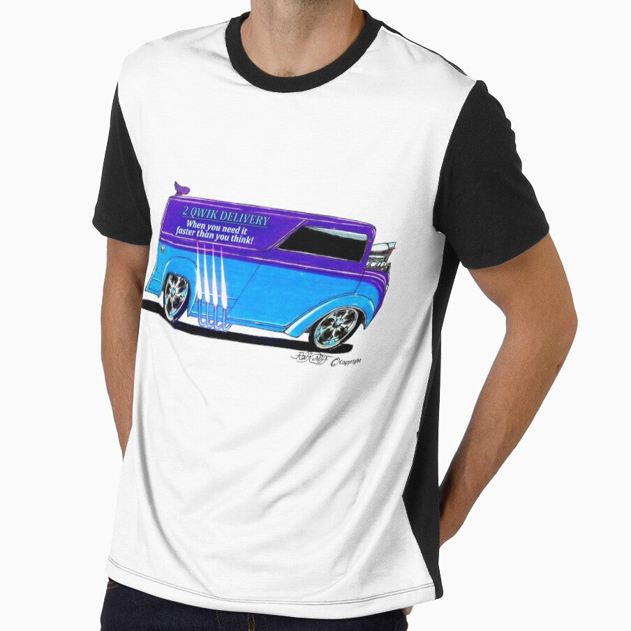 Hot Rod Art  //  2 QWIK DELIVERY by Imagin8er